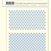 LeCrea Stencil Decorations 10. Symmetrical Designs