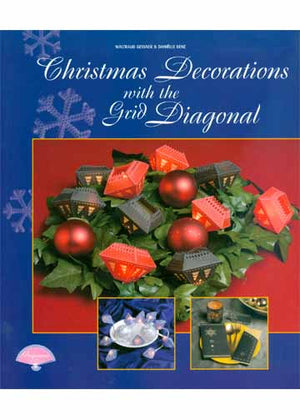 Christmas Decorations with diagonal grid