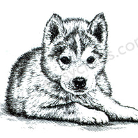 Clear stamps Animals series "puppy"