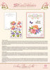 Ann Paper Embroidery Pattern - Blue Lily