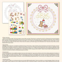 Ann Paper Embroidery Pattern - Baby Frame