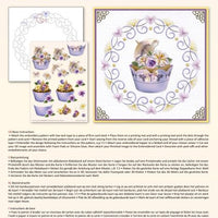 Ann Paper Embroidery Pattern -  Cupcakes