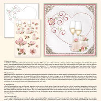 Ann Paper Embroidery Pattern - Heart