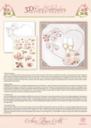 Ann Paper Embroidery Pattern - Heart