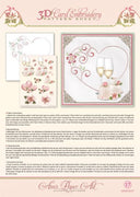 Ann Paper Embroidery Pattern - Heart