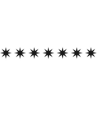 Border Embossing Folder - Stars
