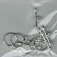 Bracelet Toggles - 1180 silver (5pcs)