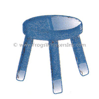 Frog's Whiskers Stamps - Milking Stool