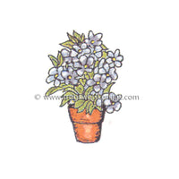 Frog's Whiskers Stamps - Flower Pot