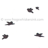 Frog's Whiskers Stamps - Group of Birds