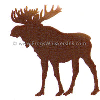 Frog's Whiskers Stamps - Moose