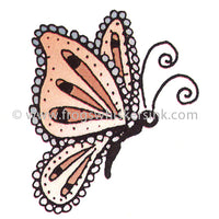 Frog's Whiskers Stamps - Butterfly Right Cling Mount Stamp