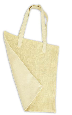 Canvas Corp Canvas & Ivory Burlap French Market Bag