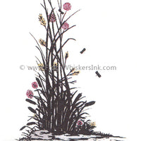 Frog's Whiskers Stamps - Rocks & Weeds