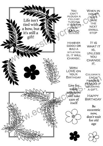 Creative Expressions - Clear Stamps - Fern Elements
