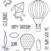 Creative Expressions - Clear Stamps - Let's Fly Away