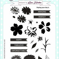 Creative Expressions - Clear Stamps - Layered Watercolour Blooms