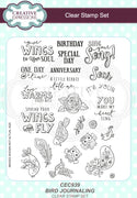 Bird Journaling A5 Clear Stamp Set