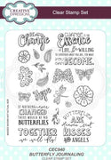 Butterfly Journaling A5 Clear Stamp Set