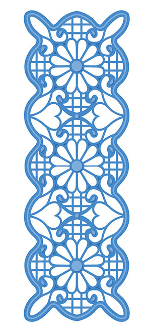 Sue Wilson Dies - Striplet- Lattice and Lace