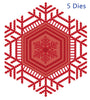 Sue Wilson Dies - Festive Collection - Lace Snowflake Frame