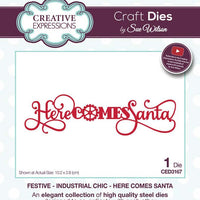 Sue Wilson Dies - Industrial Chic Collection - Here Comes Santa