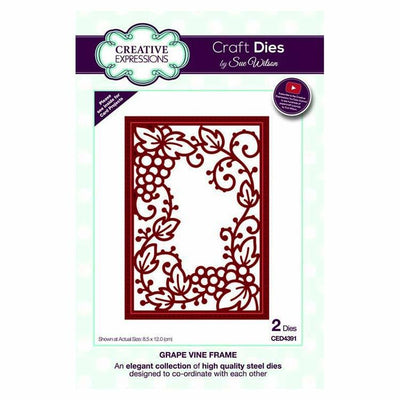 Dies by Sue Wilson Frames & Tags Collection Grape Vine Frame
