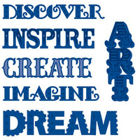 Sue Wilson Dies - Expressions Collection - Inspirational Words Die