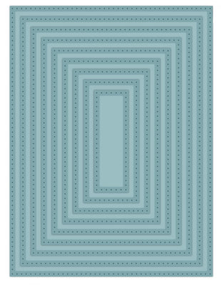 Sue Wilson Dies - Noble  Collection - Double Pierced Rectangle (Background Sized Die)