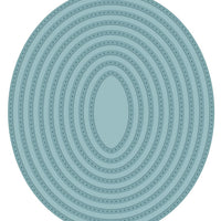 Sue Wilson Dies - Noble  Collection - Double Pierced Ovals Die