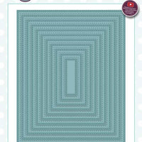 Sue Wilson Dies - Noble  Collection - Collection Double Stitched Rectangles Set B Die
