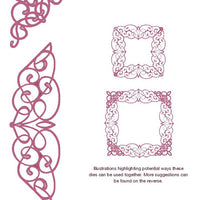 Sue Wilson Dies - Configurations Collection - Swirly Lace Edger Die