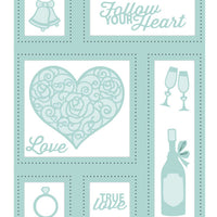 Sue Wilson Dies - Shadow Boxes Collection - Wedding