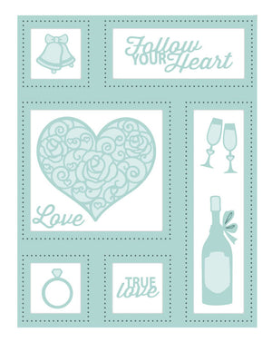 Sue Wilson Dies - Shadow Boxes Collection - Wedding