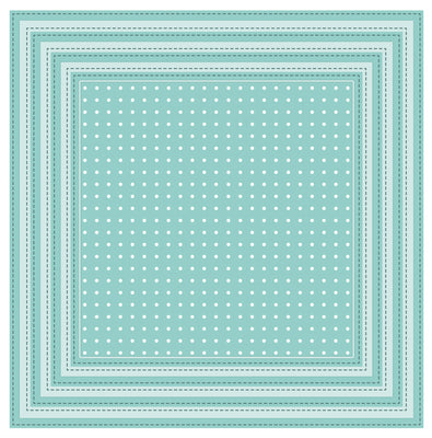 Sue Wilson Dies - Shadow Boxes Collection - Stitched Square Peg Board Die