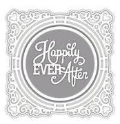 Sue Wilson Dies - Special Occasion Collection - Ornate Framed Happily Ever After