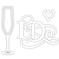 Sue Wilson Dies - Special Occasion Collection - Champagne Flute