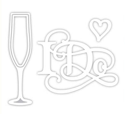 Sue Wilson Dies - Special Occasion Collection - Champagne Flute