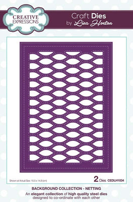 Creative Expressions Collection - Background Collection Netting Craft Die