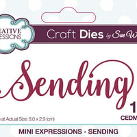 Mini Sue Wilson Dies - Expressions Collection - Sending Die