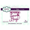 Dies by Sue Wilson Mini Expressions Collection Love & Hugs