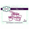 Dies by Sue Wilson Mini Expressions Collection You Make Me Happy