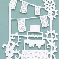 Creative Expressions - Paper Cuts Collection - Celebration Cake