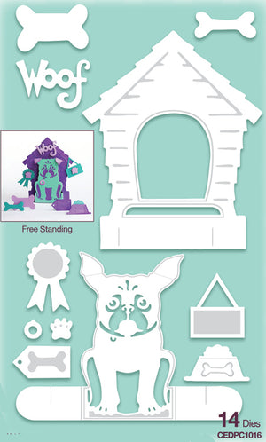 Creative Expressions Collection - Die Paper Cuts 3D - The Dog House