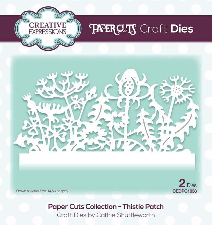 Creative Expressions - Paper Cuts Collection - Thistle Patch Craft Die