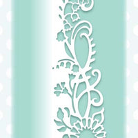 Creative Expressions - Paper Cuts Collection - Lily of the Valley Edger Craft Die