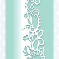 Creative Expressions - Paper Cuts Collection - Lily of the Valley Edger Craft Die