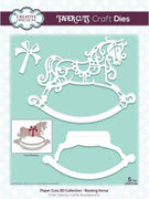 Creative Expressions - Paper Cuts 3D Collection - Rocking Horse