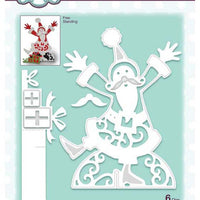 Creative Expressions - Paper Cuts 3D Collection - Santa