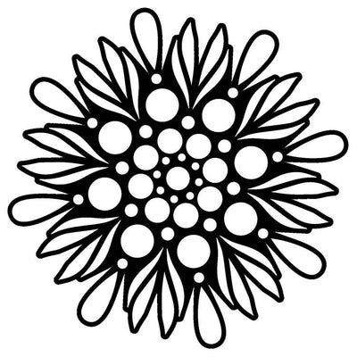 Creative Expressions Mask Bubble Mandala